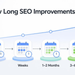SEO improvements timeline showing how long it takes to see SEO results in Lusaka Zambia